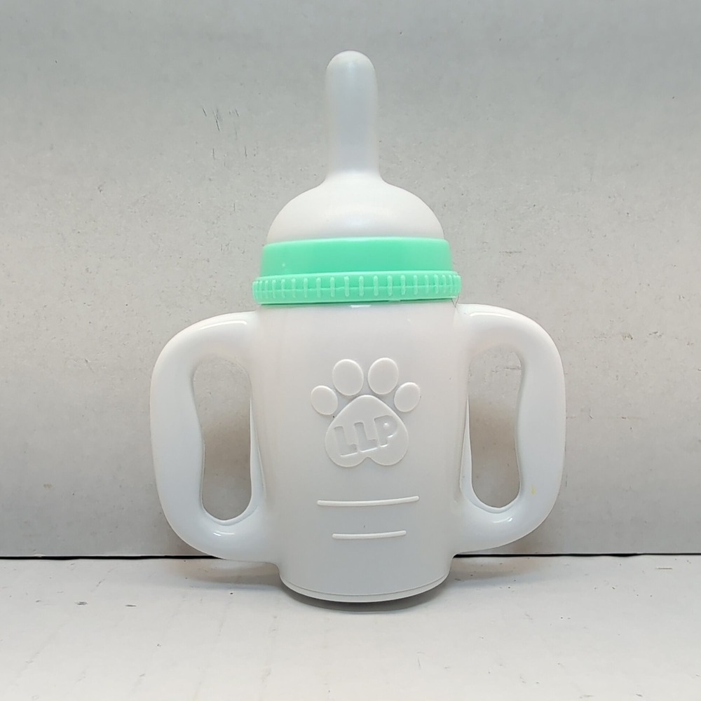 Little Live Pets White and Mint Green Replacement Toy Baby Bottle Accessory